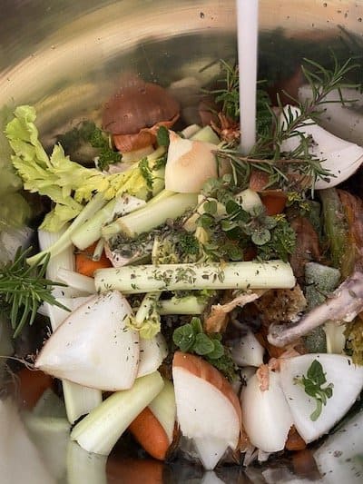 Growing celery in pots gives you homegrown ingredients for soup stock